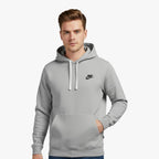 Szara bluza z kapturem Nike