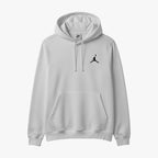 Szara bluza z kapturem Jordan