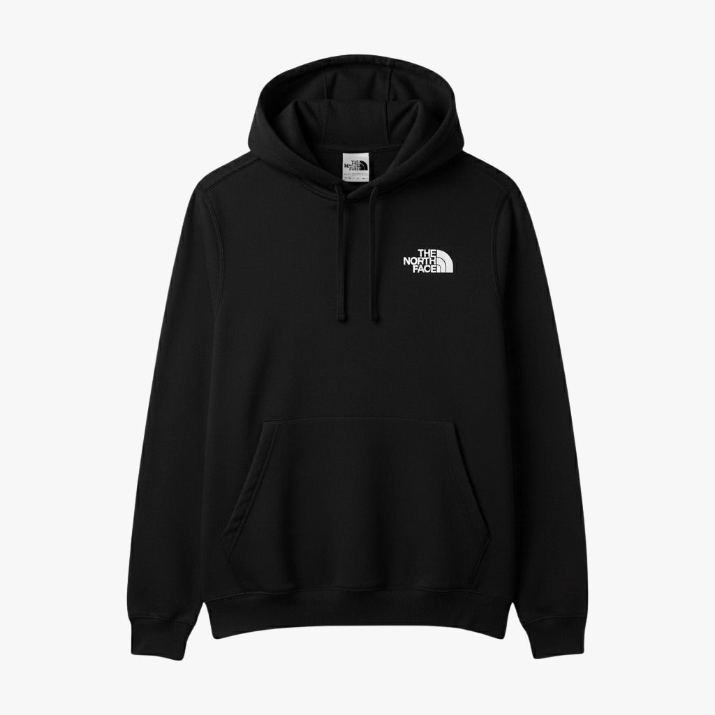 czarna bluza z kapturem Northface