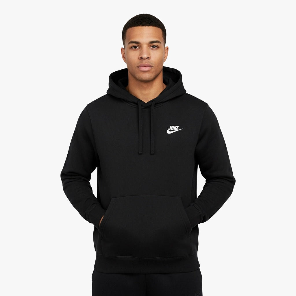 Czarna bluza z kapturem Nike